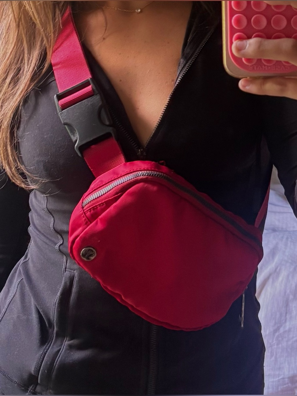 Rare Red Lululemon Everywhere Belt Bag
